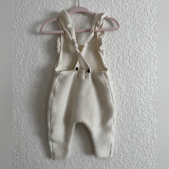 Tullabee Ruffle Knit Overalls - Picture 4 of 7